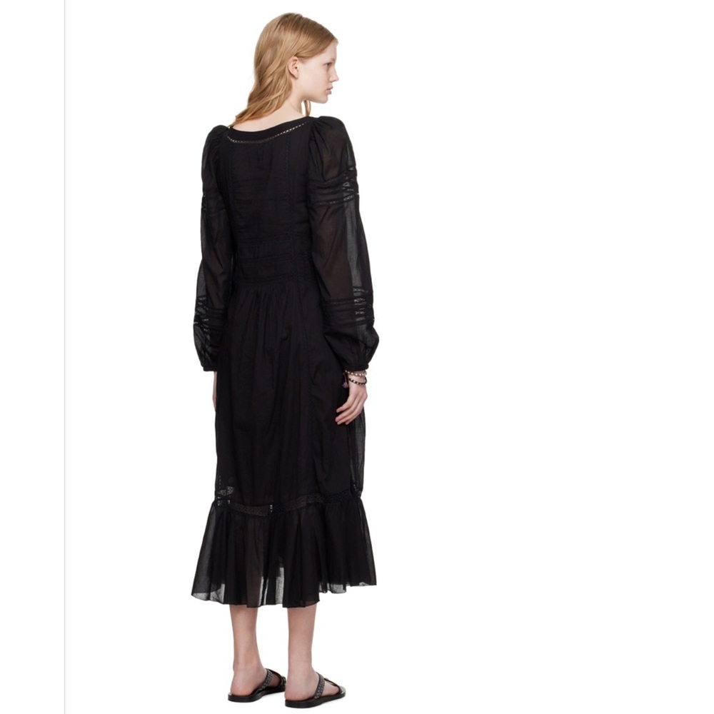 Isabel Marant Etoile Black Melia Midi Dress - Picture 2 of 7